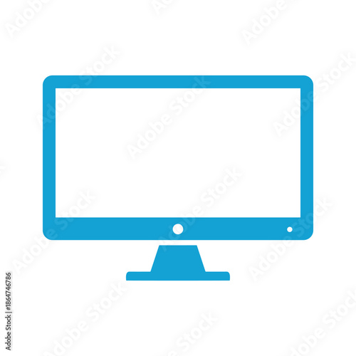 Computer Monitor Illustration