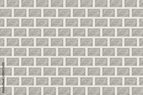 大理石風レンガのテクスチャ背景　灰色 