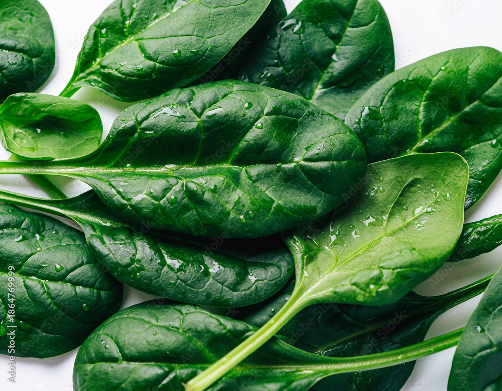 Fototapeta premium Fresh Spinach Leaves