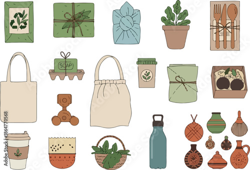 Eco-Friendly Lifestyle Sustainable Living Essentials Collection