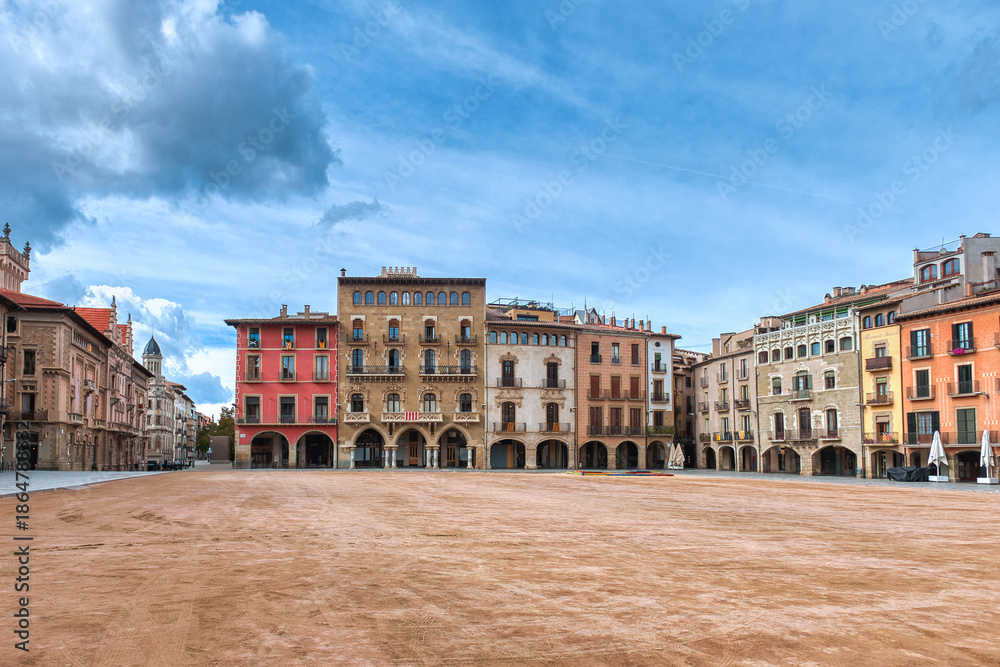 Obraz premium Vic or Vich is a Spanish municipality, capital of the comarca of Osona, located in the province of Barcelona, ​​in the autonomous community of Catalonia