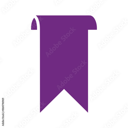 Free Download Purple Ribbon Icon - GFXLoad