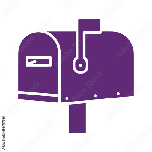 Mailbox Icon Vector Illustration