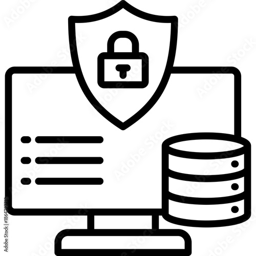 Data Privacy Rights line icon