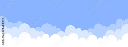 cloud background vector