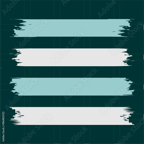 set of torn paper background vector