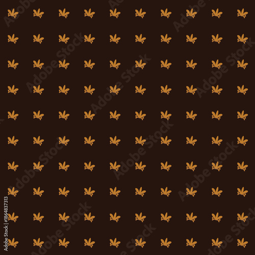 seamless pattern background color brown with geometric sign