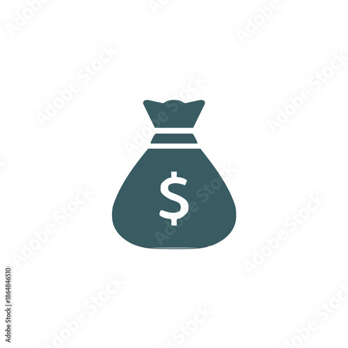 Money bag financial concept illustration