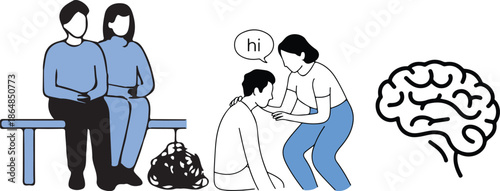 Exploring Emotional Support Social Interaction and Cognitive Health Awareness