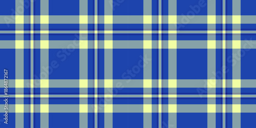 Installing pattern plaid seamless, decorating background vector texture. Multicultural check fabric textile tartan in pastel and blue colors.