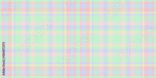 Womens fashion seamless pattern fabric, glen vector check background. Vivid plaid texture textile tartan in light color.
