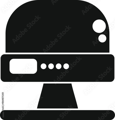 Automatic bread machine kitchen appliance producing freshly baked bread