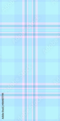 Luxury texture seamless textile, official tartan fabric pattern. Minimal vector background plaid check in light and cyan colors.
