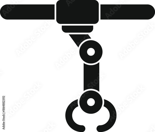 Robotic arm showing future of industry automation and precise manufacturing