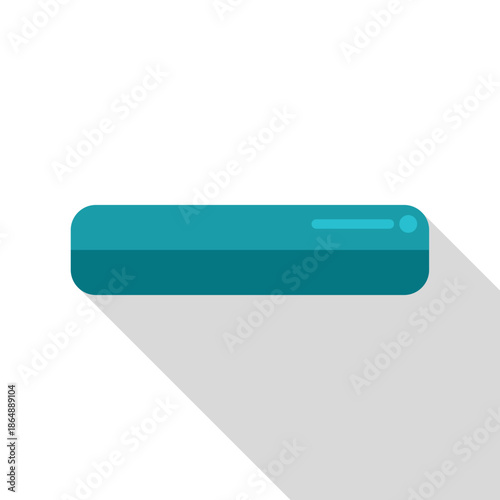 Air conditioner cooling appliance symbol with modern flat design