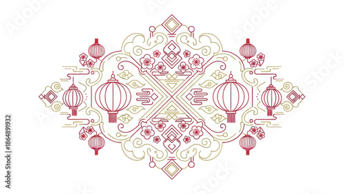 Page Page Decoration Lanterns Ornaments.