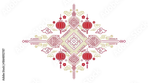 Vibr Page Border Design with Lan Page.