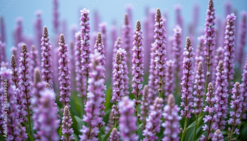 Fototapeta premium Beautiful Close-up of Vibrant Pink Flowers in Bloom on Soft Background During Spring Season