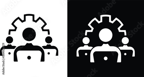 Team Administration and Setup Icon.