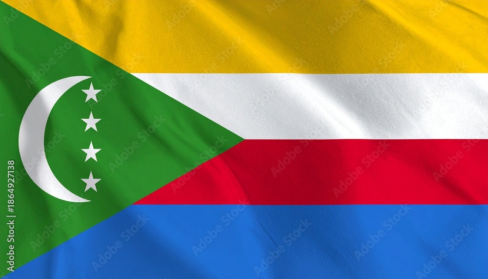 Obraz premium flag of Comoros 