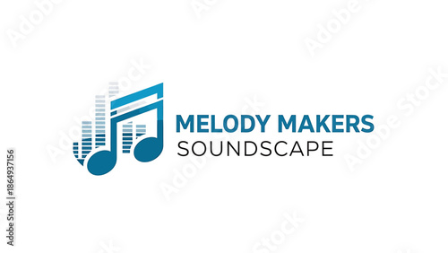 Melody Makers Soundscape - A Logo for Music Creation and Audio Experiences