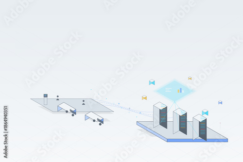 Data transfer between servers and devices during a network activity in a digital workspace environment