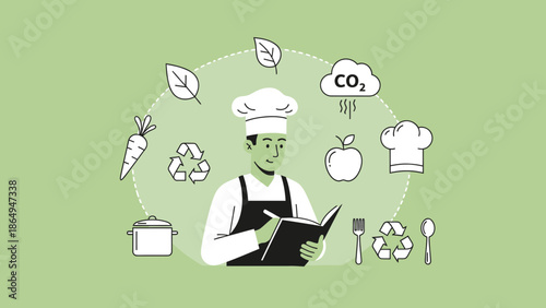 Sustainable Cooking: Chef Planning Eco-Friendly Recipes For Environmentally Conscious Dining