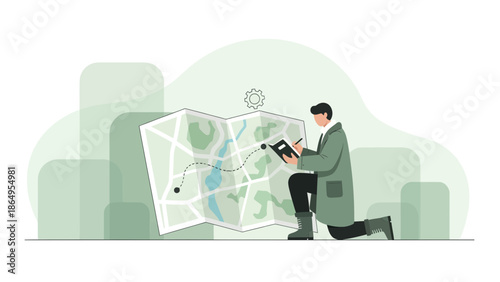 Strategizing Adventure Unveiling Plans with Cartographic Precision And Detailed Annotation