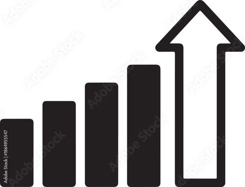 Minimal Arrow Silhouette Icon