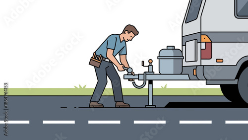 Preparing Travel Adventure With Trailer Hitching Security Checklist Before Road Trip