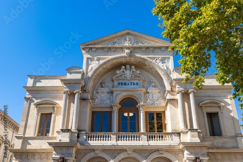 Εκτύπωση καμβά AVIGNON, FRANCE - OCTOBER 1, 2025: Opéra Grand Avignon Theatre.