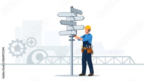 Navigating Future Directions Professional Builder Setting Up Signpost For Development