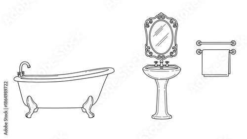 A serene woman performs the Vrikshasana, or Tree Pose, in yoga, demonstrating balance and mindfulness on a mat alongside her water bottle and towel.