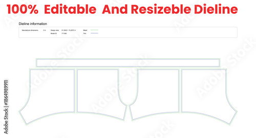 mesh sport shorts dieline template box dieline die lines packaging custom dieline  box cardboard box dieline pizza box dieline printable product packaging layout,