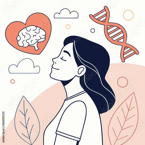 Illustrator eps file metadata details regarding women s health and wellness