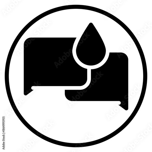 liquidity glyph icon