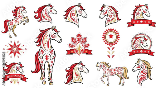 Horse Head Logo Designs.