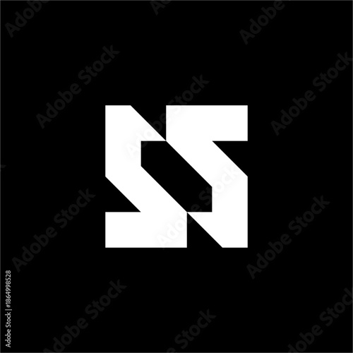 Free Download Bold, geometric S composed of two interlocking, slanted elements. Strong, balanced, and decisive. Contemporary and powerful. - GFXLoad