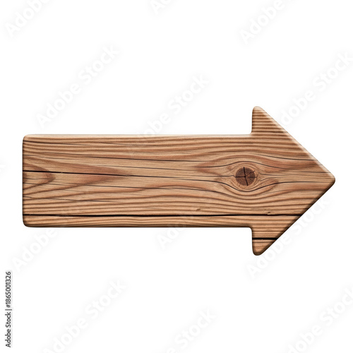 Wooden arrow sign pointing right on png isolated transparent background black background direction