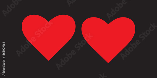 Heart beatable on black 3d render