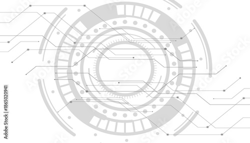 Abstract technology concept. Circuit board, high computer background.