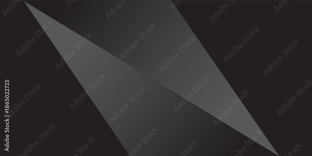 Fototapeta premium Latar belakang abstrak premium hitam minimalis dengan elemen geometris gradien gelap mewah. Latar belakang yang kaya untuk desain eksklusif. - Vektor