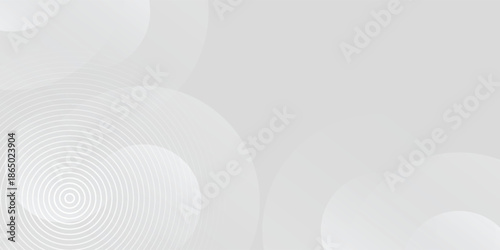 Minimalist gray background with smooth, flowing curves. The gray background features a soft, modern texture with layered shapes. Aesthetic background vector. Gray background.
