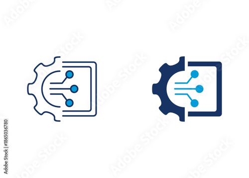 System Ai Icon Set Multiple Style Collection