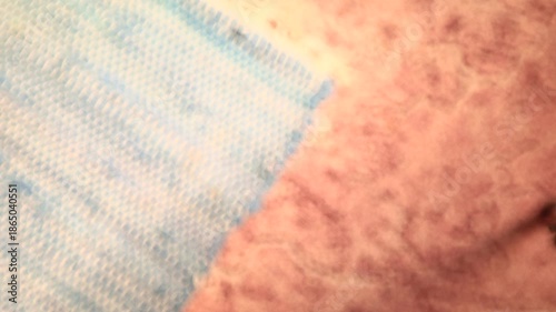 Old texture carpet on a ground art time lapse video banner