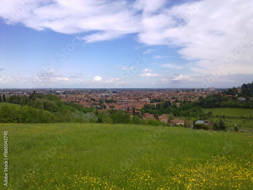 the hills of Bologna