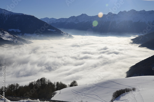 Fog in the mountains
