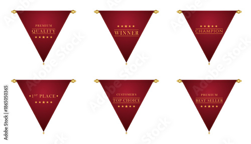 Pennant Award Badges