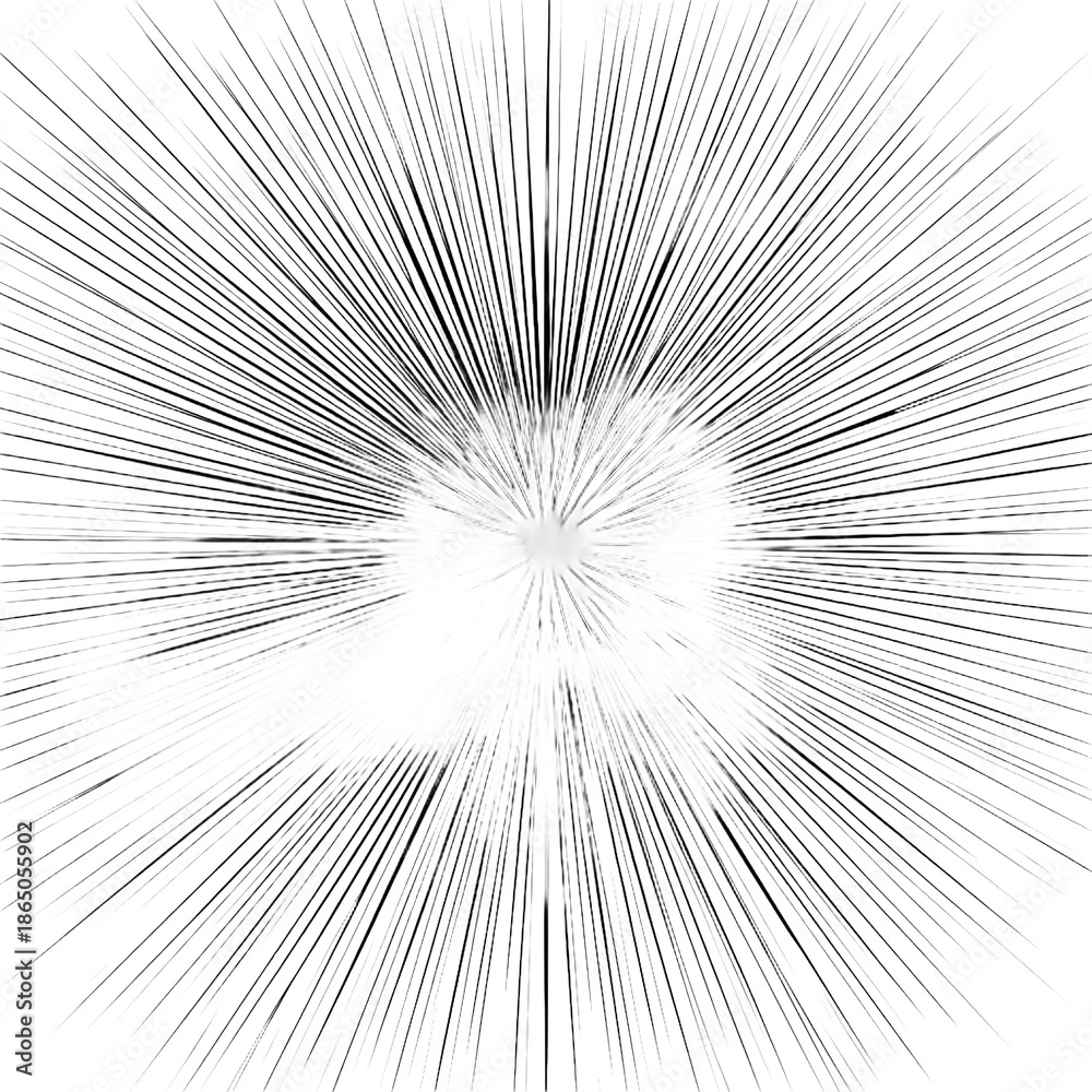 Fototapeta premium Starburst Graphic Element PNG