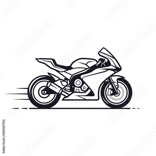 vector motorcycle icon
